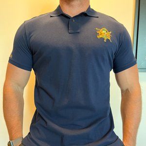 NEW Polo Ralph Lauren Polo Shirt - Navy Blue - Size Large - Custom Fit
